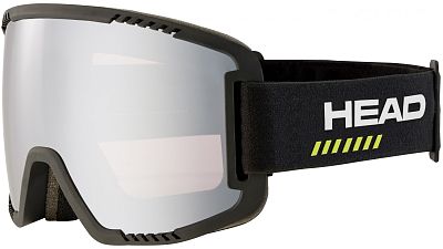Превью Горнолыжная маска Маска горнолыжная HEAD Contex Pro 5K Race + Spare Lens Black/Chrome (390161)